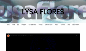 Lysafloresmusic.com thumbnail