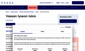 Lyseo.vaasa.fi thumbnail