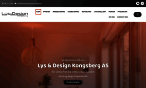 Lysogdesignkongsberg.no thumbnail