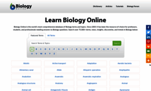 M.biology-online.org thumbnail