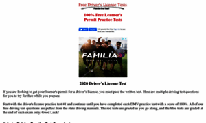 M.driverslicensetest.net thumbnail