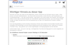 M.edampf-shop.com thumbnail