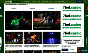 M.eurofootball.lt thumbnail
