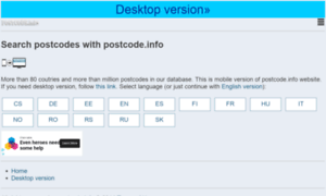 M.postcode.info thumbnail
