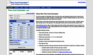 M.timecardcalculator.net thumbnail