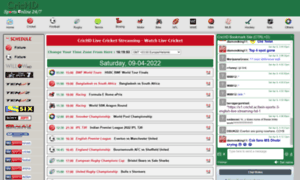 Live cricket clearance streaming crichd