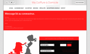 Ma-coiffure-a-domicile.fr thumbnail