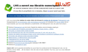 Ma-librairie-numerique.fr thumbnail