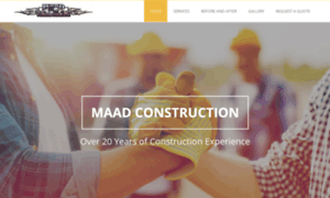 Maadconstruction.com thumbnail