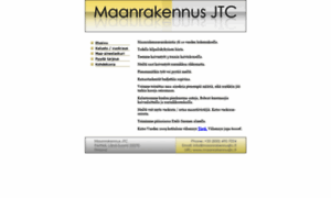 Maanrakennusjtc.fi thumbnail