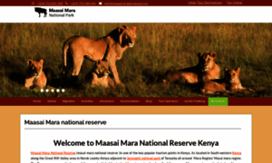 Maasaimarakenyapark.com thumbnail