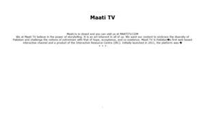 Maati.tv thumbnail