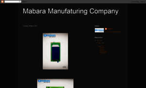 Mabaramanufacturingcompany.blogspot.com thumbnail