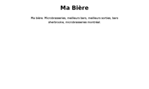 Mabiere.ca thumbnail