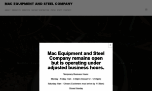 Mac-steel.com thumbnail