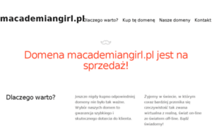Macademiangirl.pl thumbnail