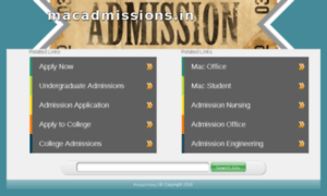 Macadmissions.in thumbnail