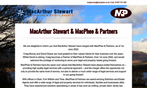 Macarthurstewart.co.uk thumbnail