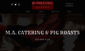 Macateringbbq.com thumbnail