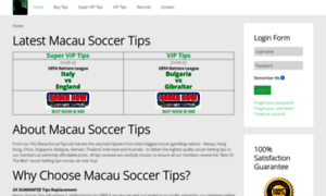 Macausoccertips.net thumbnail