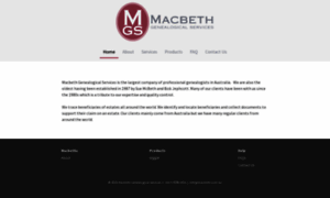 Macbeth.com.au thumbnail