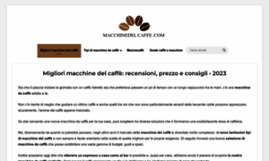 Macchinedelcaffe.com thumbnail