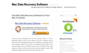 Macdatarecoverysoftware.org thumbnail