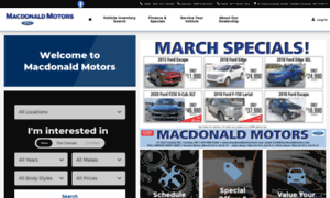 Macdonaldmotors.net thumbnail