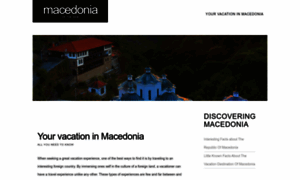 Macedoniaontheweb.com thumbnail