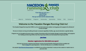 Macedonrangesrunningclub.com thumbnail