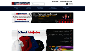 Macgregorschoolwear.co.uk thumbnail