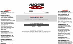 Machine-catalog.com thumbnail