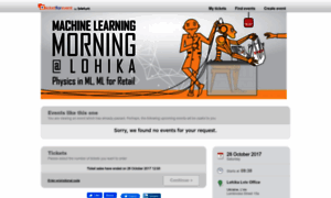Machinelearningmorningatlohika.ticketforevent.com thumbnail