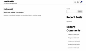 Machinelelo.com thumbnail