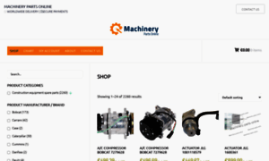 Machinerypartsonline.com.au thumbnail