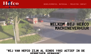 Machineverhuur-hefco.nl thumbnail