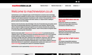 Machinevision.co.uk thumbnail