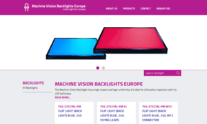 Machinevisionbacklights.eu thumbnail