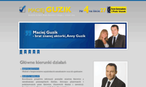 Maciejguzik.pl thumbnail