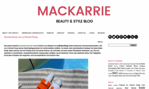 Mackarrie.blogspot.ca thumbnail