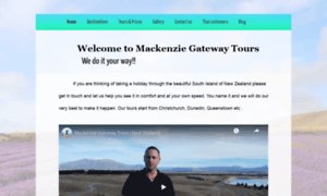 Mackenziegatewaytours.co.nz thumbnail