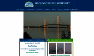 Mackinacbridge.org thumbnail