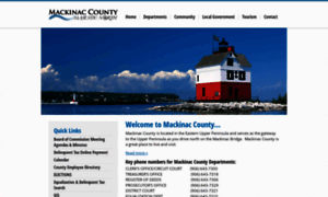 Mackinaccounty.net thumbnail