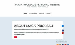 Mackprioleau.com thumbnail