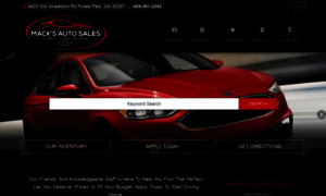 Macksautosales.net thumbnail