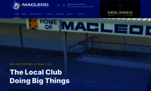 Macleodfc.com.au thumbnail