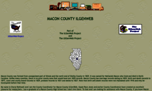 Macon.illinoisgenweb.org thumbnail