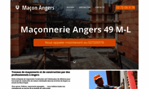 Maconnerie-angers.fr thumbnail