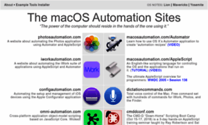 Macosxautomation.com thumbnail