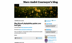 Macournoyer.wordpress.com thumbnail